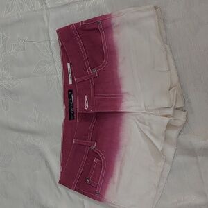 NWOT Purple Hombre Stretch Denim Shorts Size 3